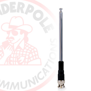 Retractable Telescopic BNC Antenna - Centre Loaded